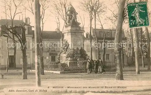 AK / Ansichtskarte Melun_77 Monument des Mobiles de Seine et Marne 