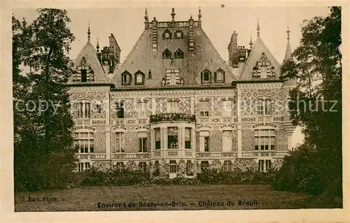 AK / Ansichtskarte Breuil_Chateau_de_77_Rozoy_en_Brie Chateau Schloss 