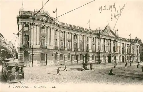 AK / Ansichtskarte Toulouse_31 Le Capitole Tram 