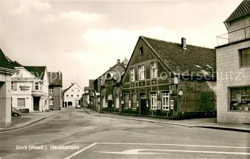 AK / Ansichtskarte Bork_Selm Hauptstrasse Bork_Selm