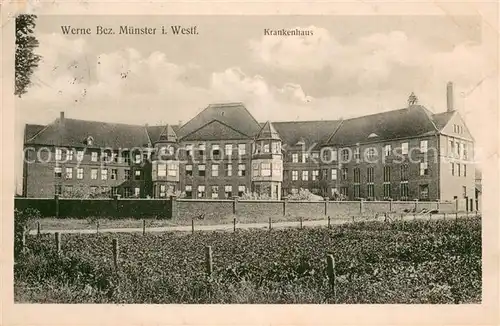 AK / Ansichtskarte Werne_Muenster_Westfalen Krankenhaus 
