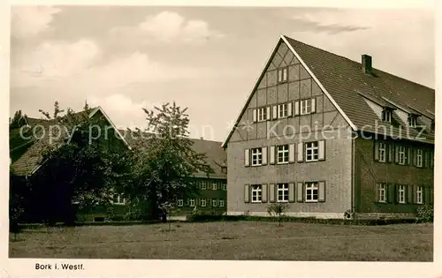 AK / Ansichtskarte Bork_Selm Unterkunft der Bereitschafts Polizei Bork_Selm