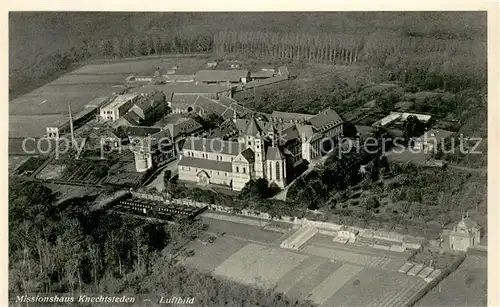 AK / Ansichtskarte Knechtsteden Missionshaus Knechsteden Fliegeraufnahme Knechtsteden