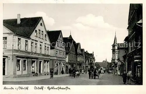 AK / Ansichtskarte Buende_Westfalen Adolf Hitlerstrasse Buende_Westfalen