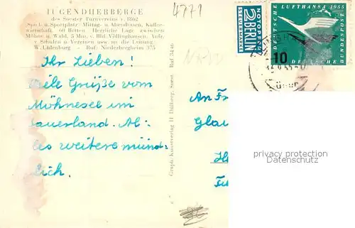 AK / Ansichtskarte Voellinghausen_Moehnesee Turnerheim Jugendherberge Voellinghausen Moehnesee