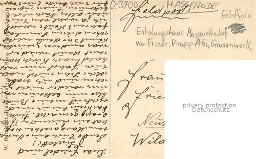 AK / Ansichtskarte Hasserode Erholungshaus Margarethenhof Hasserode