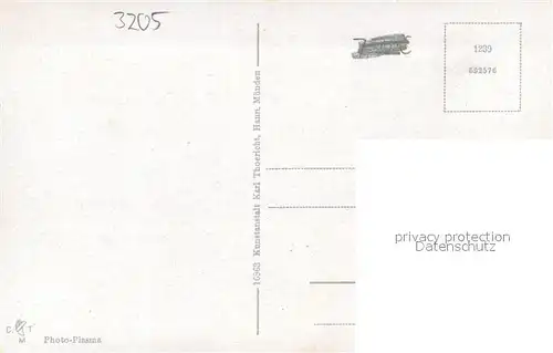 AK / Ansichtskarte Bockenem Kirche Panorama Partie an der Nette Bockenem