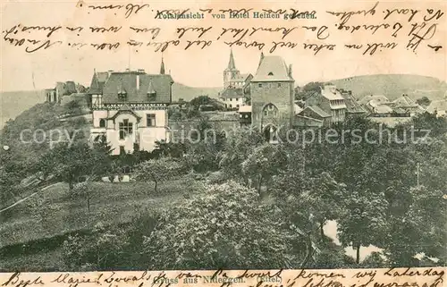 AK / Ansichtskarte Nideggen_Eifel Hotel Heinen Nideggen Eifel