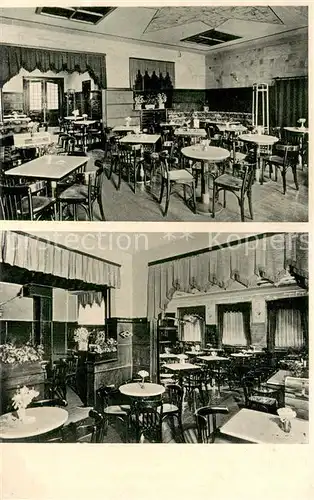 AK / Ansichtskarte Waldbroel Cafe Schalthoefer Gastraeume Feldpost Waldbroel