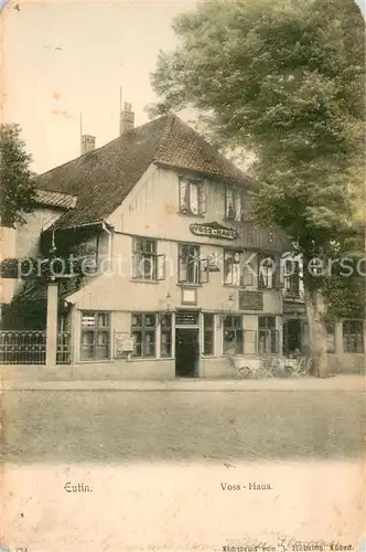 AK / Ansichtskarte Eutin Gaststaette Voss Haus Eutin