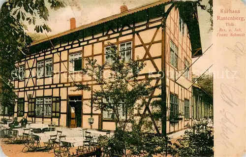 AK / Ansichtskarte Rastenberg Kurhaus Rastenberg Rastenberg