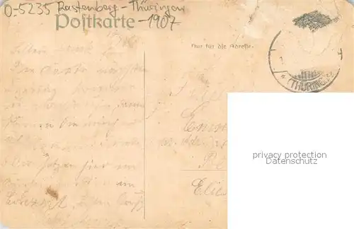 AK / Ansichtskarte Rastenberg Kurhaus Rastenberg Rastenberg