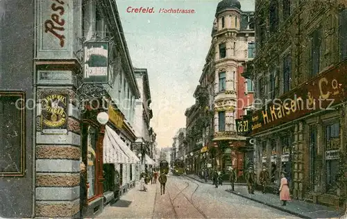 AK / Ansichtskarte Krefeld_Rhein Hochstrasse Feldpost 