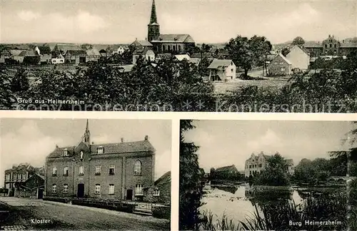 AK / Ansichtskarte Heimerzheim Kloster Burg Heimerzheim Heimerzheim