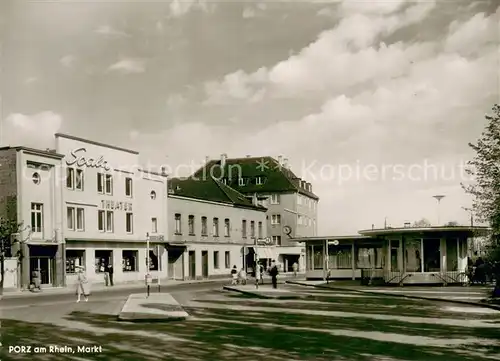 AK / Ansichtskarte Porz_Koeln Markt Porz_Koeln