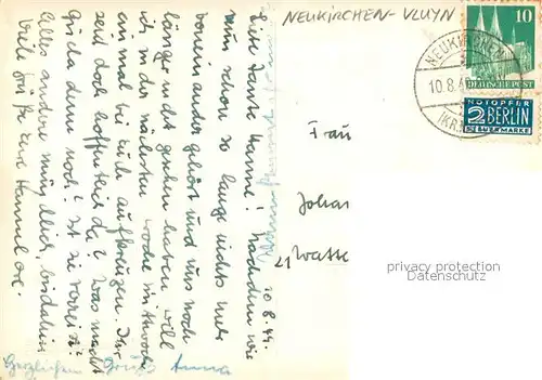 AK / Ansichtskarte Neukirchen Vluyn Gemeinde Sparkasse Neukirchen Vluyn