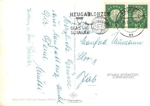 AK / Ansichtskarte Neugablonz Fliegeraufnahme Neugablonz