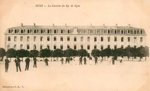 AK / Ansichtskarte Sens_89 La Caserne du 89 de ligne 