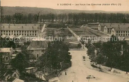 AK / Ansichtskarte Soissons_02_Aisne Les Nouvelles Casernes Jeanne d Arc 