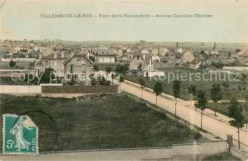 AK / Ansichtskarte Villeneuve le Roi Parc de la Faisanderie Avenue Caroline Therese Villeneuve le Roi