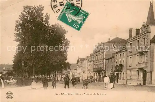 AK / Ansichtskarte Saint Mihiel_55 Avenue de la Gare 