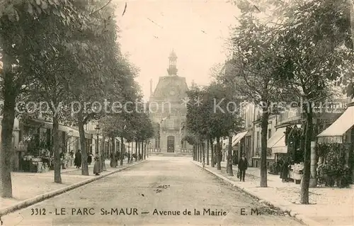 AK / Ansichtskarte Saint Maur_Creteil Le Parc Avenue de la Mairie Saint Maur Creteil