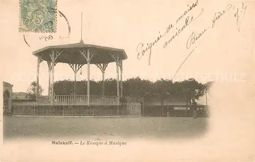 AK / Ansichtskarte Malakoff_92 Le Kiosque a Musique 