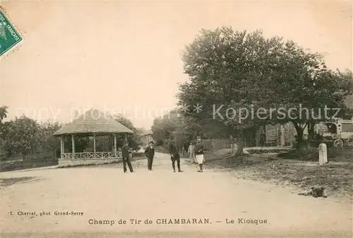 AK / Ansichtskarte 33 Champ_de_Tir_de Chambaran Le Kiosque  