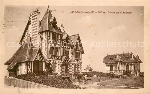 AK / Ansichtskarte Le_Home sur Mer_Merville Franceville Plage_14 Villas Besancon et Seulette 