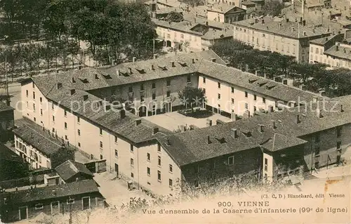 AK / Ansichtskarte Vienne_38_Isere Vue densemble de la Caserne d infanterie 