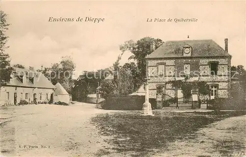 AK / Ansichtskarte Dieppe_76 La Place de Quiberville 