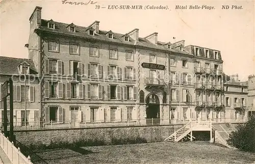 AK / Ansichtskarte Luc sur Mer_14 Hotel Belle Plage 