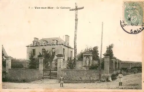 AK / Ansichtskarte Ver sur Mer Le Calvaire Ver sur Mer