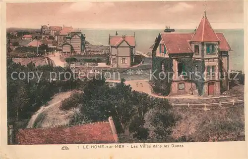 AK / Ansichtskarte Le_Home sur Mer_Merville Franceville Plage_14 Les Villas dans les Dunes 