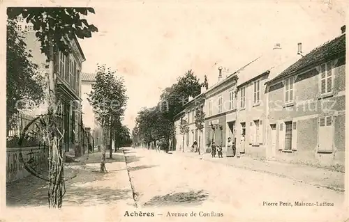 AK / Ansichtskarte Acheres_Cher Avenue de Conflans Acheres Cher