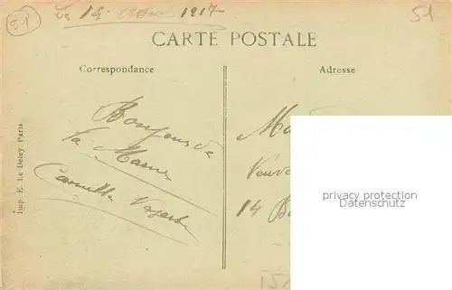 AK / Ansichtskarte Vitry le Francois La Caisse dEpargne et la Poste Vitry le Francois