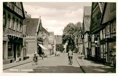 AK / Ansichtskarte Rietberg Langestrasse Rietberg