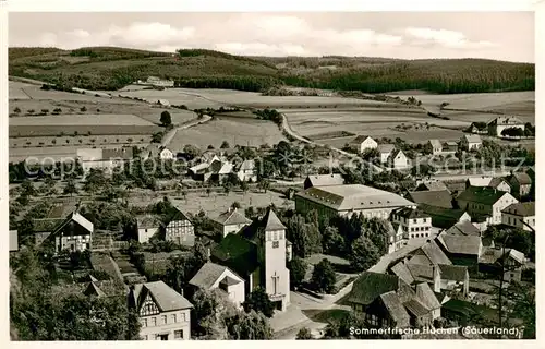 AK / Ansichtskarte Hachen_Sauerland Fliegeraufnahme Hachen_Sauerland