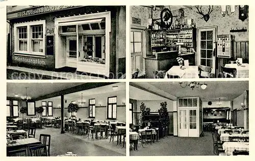 AK / Ansichtskarte Linz_Rhein Restauration Conditorei Cafe Wagner Linz_Rhein