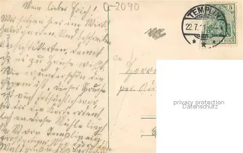 AK / Ansichtskarte Templin Klosterwalder Muehle Templin