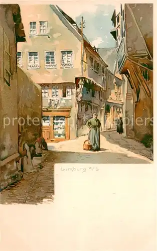 AK / Ansichtskarte Limburg_Lahn Dorfgasse Limburg_Lahn