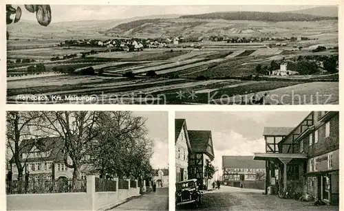 AK / Ansichtskarte Heinebach Panorama Schule Strassenpartie Heinebach