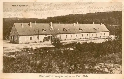 AK / Ansichtskarte Bad_Orb Kinderdorf Wegscheide Bad_Orb