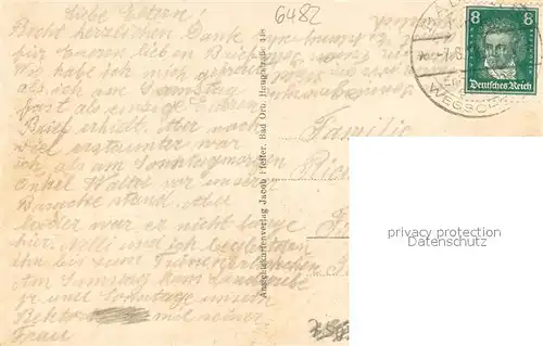 AK / Ansichtskarte Bad_Orb Kinderdorf Wegscheide Bad_Orb