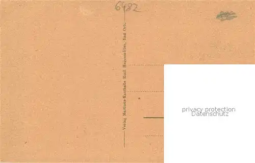 AK / Ansichtskarte Bad_Orb Badehotel und Apotheke Bad_Orb