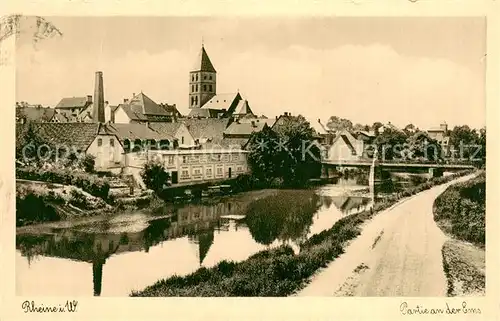 AK / Ansichtskarte Rheine Partie an der Ems Rheine