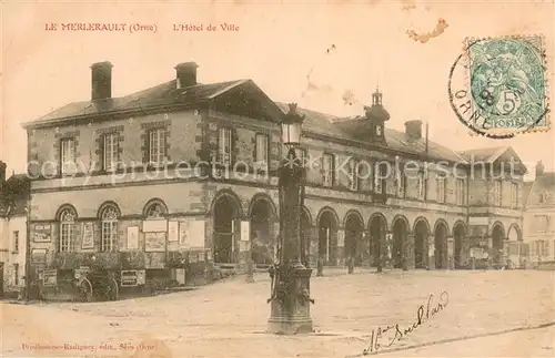 AK / Ansichtskarte Le_Merlerault Hotel de Ville Le_Merlerault