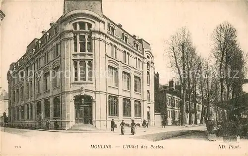 AK / Ansichtskarte Moulins_03_Allier Hotel des Postes 