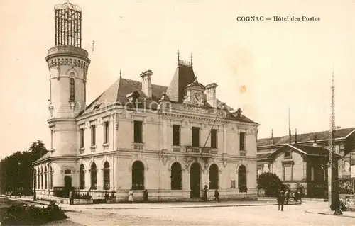 AK / Ansichtskarte Cognac_16_Charente Hotel des Postes 