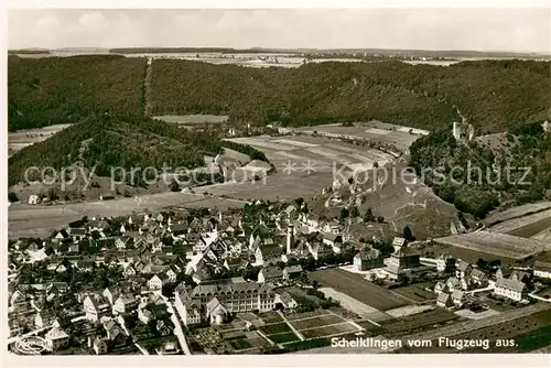AK / Ansichtskarte Schelklingen Fliegeraufnahme Schelklingen